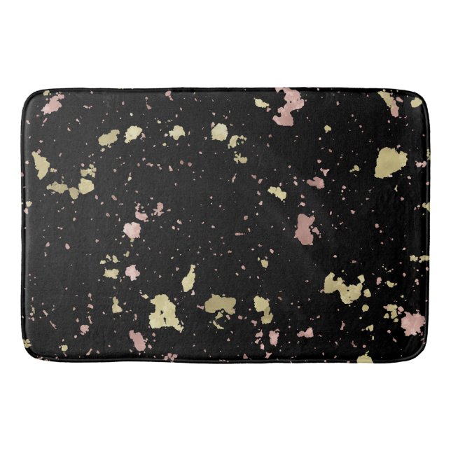 Matte Gold und Rose Gold Flakes Black (Vorderseite)