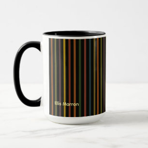 Matte Streifen Tasse