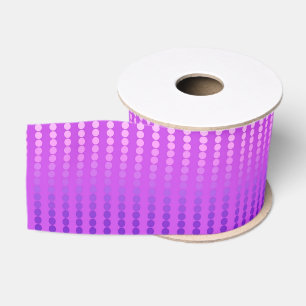 matte, violette und orchid ripsband