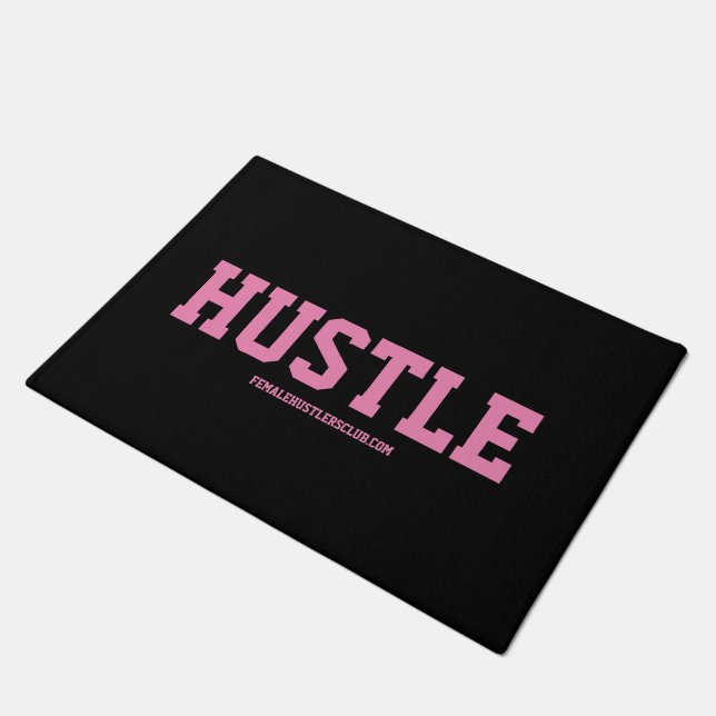 MATTEN DES GEDRÄNGE-ENTREPRENUER QUOTE-FLOOR FUßMATTE (Schrägansicht)