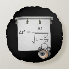 Matter of Time Rundes Kissen