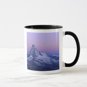 Matterhorn bei Morgengrauen, Zermatt, Schweizer Al Tasse