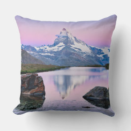 Matterhorn-Berg in Zermatt, Schweiz Kissen