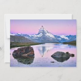 Matterhorn-Berg in Zermatt, Schweiz Magneteinladung