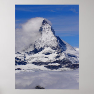 Matterhorn in der Schweiz Poster