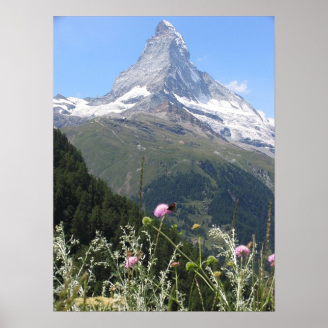 Matterhorn Mountain photo Poster (Vorne)