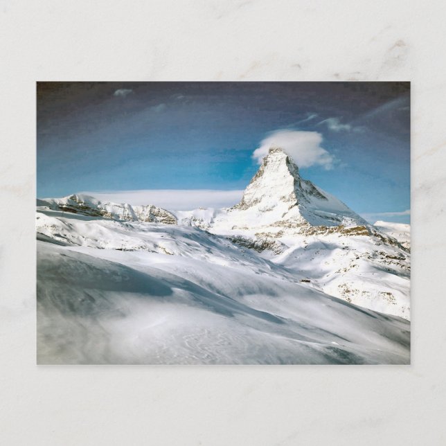 Matterhorn Postkarte (Vorderseite)
