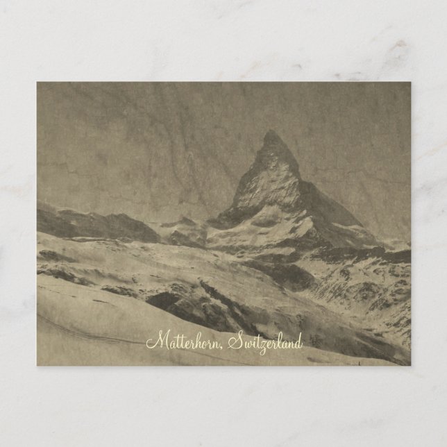 Matterhorn Postkarte (Vorderseite)