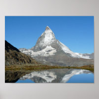 Matterhorn Riffelsee Schweizer Alpen