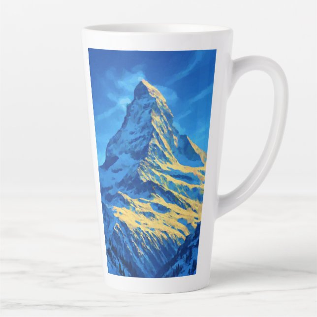 Matterhorn Schweiz Alpen Milchtasse (Rechts)
