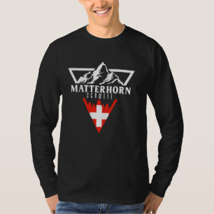 Matterhorn Schweiz Bergsee-Zauber im Val Piora T-Shirt