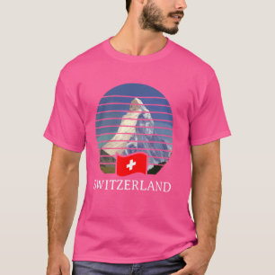 Matterhorn Schweiz Bergsee-Zauber im Val Piora T-Shirt