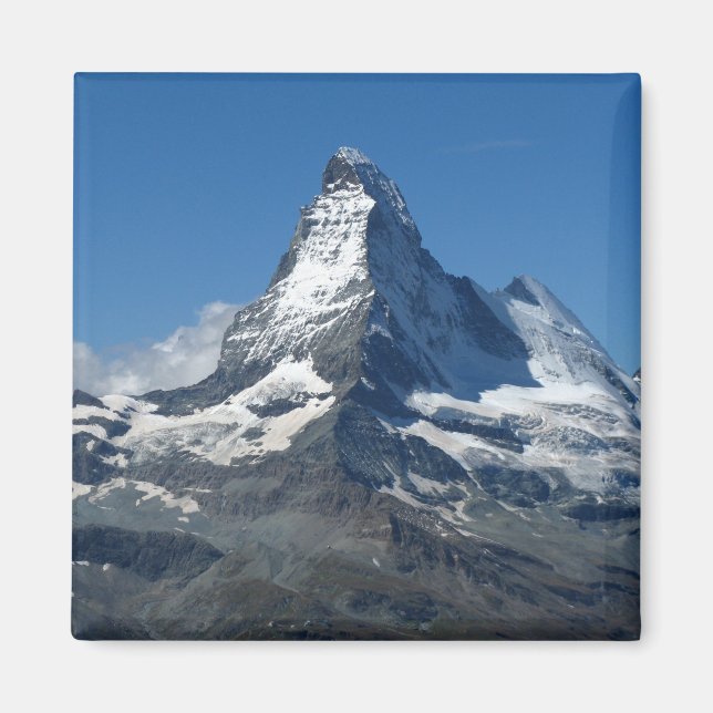 Matterhorn Schweizer Alpen Magnet (Vorne)