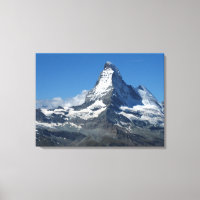 Matterhorn Schweizer Alpen überwinterte Canvas