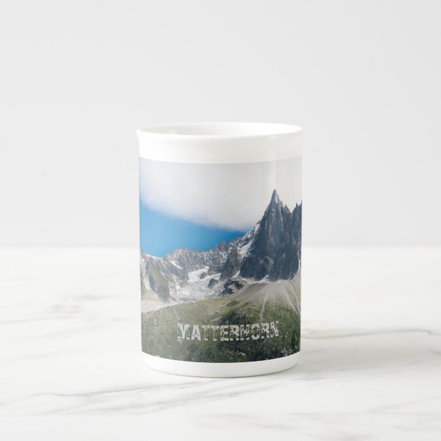 Matterhorn-Tasse Prozellantasse (Vorderseite)