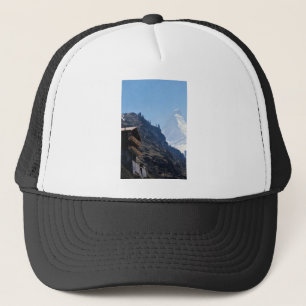 Matterhorn, Zermatt, die Schweiz Truckerkappe
