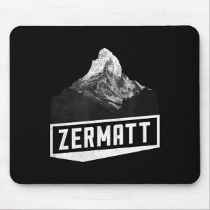 Matterhorn Zermatt Schweiz Skiferien Mousepad