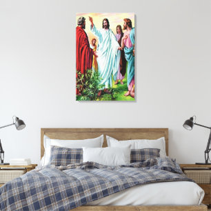 Matthäus 10 Jesus sendet die Zwölf auf Leinwand