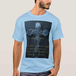 Matthäus 4:17 – Tut Buße Kreuz T-Shirt