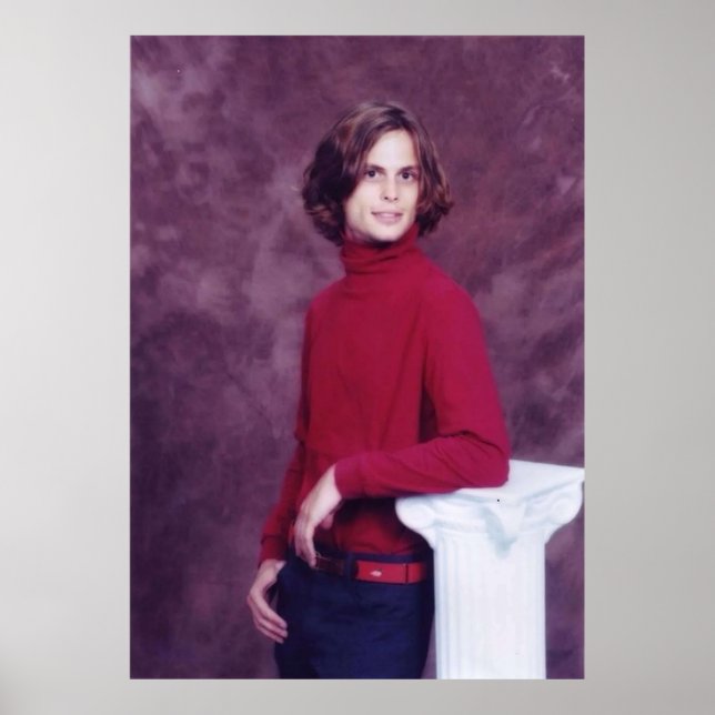 mattheologische Graugubleraufnahme Poster (Vorne)