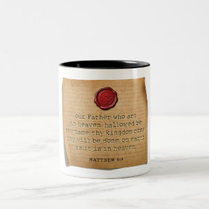MATTHEUS 6:9 - Kaffeetasse
