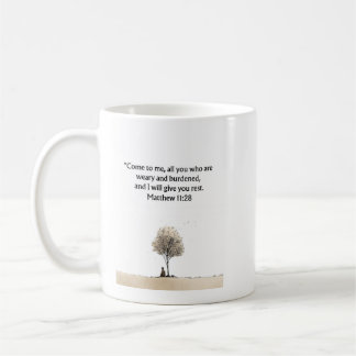 Matthew 11:28 Christian Mug | Encouragement Gift Kaffeetasse