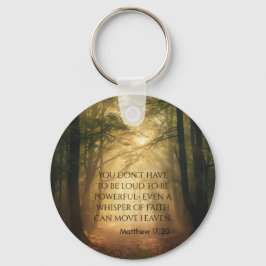 Matthew 17:20 schlüsselanhänger