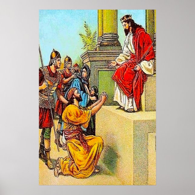 Matthew 18:21-35 Der unerbittliche Diener Poster (Vorne)