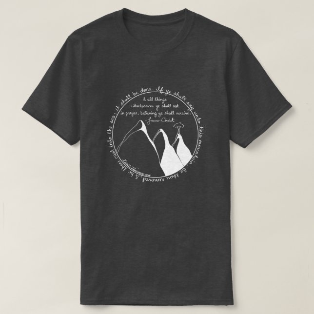 Matthew-21:21 KJV T-Shirt (Design vorne)