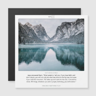 Matthew 21:4-5 CARTE magnétique SCRIPIX DE GUÉRISO