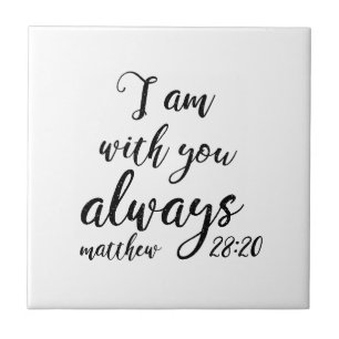 Matthew-28:20 Fliese