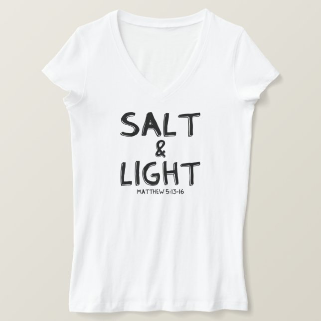 Matthew 5:13-16 T-Shirt (Design vorne)