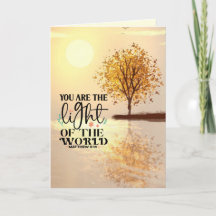 Matthew 5:14 Du bist das Licht der Weltbibel