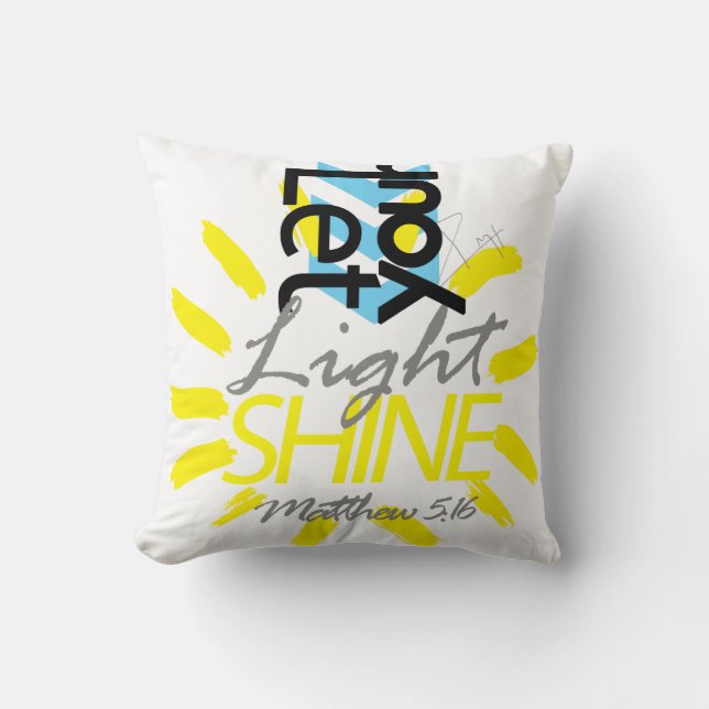 Matthew-5:16 Kissen (Vorderseite)