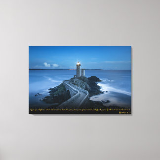 Matthew 5:16 Leinwand Christliche Verse Verse Art