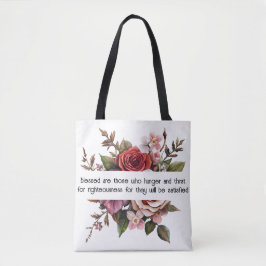 Matthew 5:6 Tote Bag Tasche