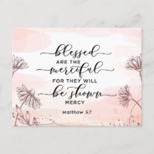 Matthew 5:7 Gesegnet sind die barmherzige Bibelver