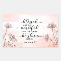 Matthew 5:7 Gesegnet sind die barmherzige Bibelver