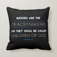 Matthew 5:9, gesegnet sind die Friedensstifter Pil