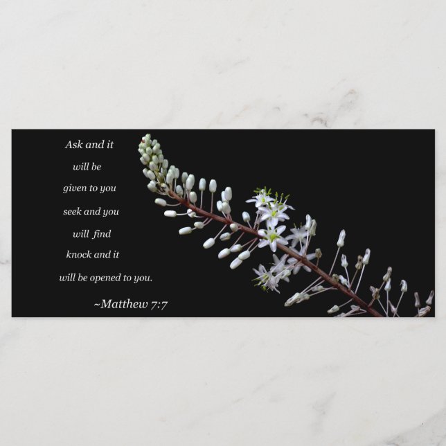 Matthew 7:7 (Vorderseite)