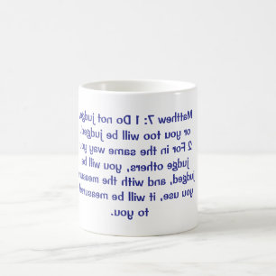 Matthew 7 kaffeetasse