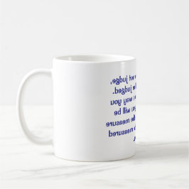 Matthew 7 kaffeetasse