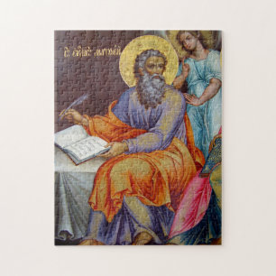 Matthew das Christliche Evangelist-Orthodox-Symbol