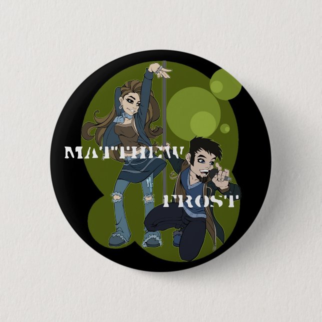 Matthew Frost Promo-Knopf Button (Vorderseite)