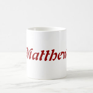 Matthew Kaffeetasse