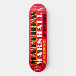 MATTHEW MARSHALL 8 1/4" Skateboarddecke Skateboard