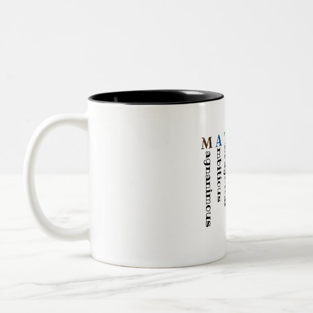 Matthew-Tasse Zweifarbige Tasse (Links)