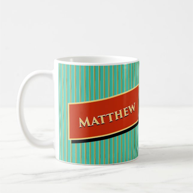 Matthew Virgo Modern Retro Kaffeetasse (Links)