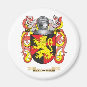 Matthewson Wappen (Familienwappen) Magnet