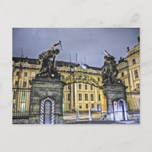 Matthias Gate Prag Burg Postkarte